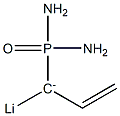 1-Lithio 1-diaminophosphinyl-2-propen-1-ide Struktur