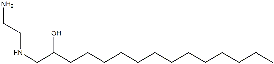 1-[(2-Aminoethyl)amino]-2-pentadecanol Struktur