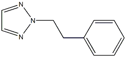 2-Phenethyl-2H-1,2,3-triazole Struktur