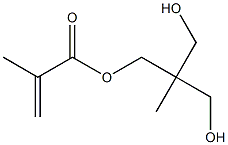 Methacrylic acid 2,2-bis(hydroxymethyl)propyl ester Struktur