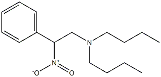 2-Phenyl-2-nitro-N,N-dibutylethanamine Struktur