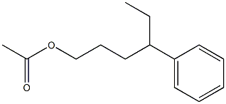 Acetic acid 4-phenylhexyl ester Struktur