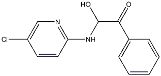 5-Chloro-2-[[2-phenyl-1-hydroxy-2-oxoethyl]amino]pyridine Struktur