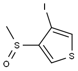 3-(Methylsulfinyl)-4-iodothiophene Struktur