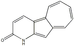 Azuleno[2,1-b]pyridin-2(1H)-one Struktur