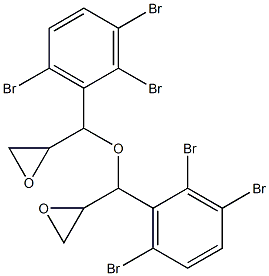 2,3,6-Tribromophenylglycidyl ether Struktur