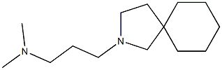 2-(3-Dimethylaminopropyl)-2-azaspiro[4.5]decane Struktur