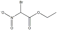 Bromo(nitro)acetic acid ethyl ester Struktur