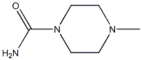 1-Carbamoyl-4-methylpiperazine Struktur