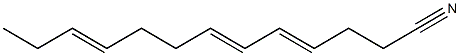 4,6,10-Tridecatrienenitrile Struktur