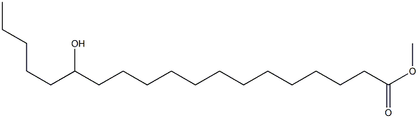 14-Hydroxynonadecanoic acid methyl ester Struktur