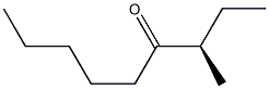 [R,(-)]-3-Methylnonane-4-one Struktur