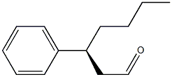 (S)-3-Phenylheptanal Struktur