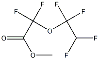 (1,1,2,2-Tetrafluoroethoxy)difluoroacetic acid methyl ester Struktur