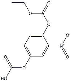 [(2-Nitro-1,4-phenylene)bis(oxy)]bis(formic acid ethyl) ester Struktur