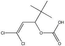 Carbonic acid (2,2-dichlorovinyl)neopentyl ester Struktur