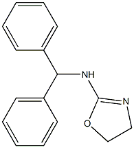 2-(Diphenylmethylamino)-2-oxazoline Struktur