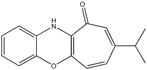 8-Isopropylbenzo[b]cyclohept[e][1,4]oxazin-10(11H)-one Struktur