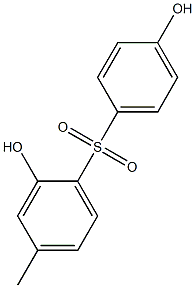 2',4-Dihydroxy-4'-methyl[sulfonylbisbenzene] Struktur