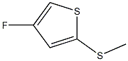 4-Fluoro-2-thienyl methyl sulfide Struktur