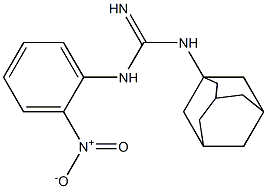 1-(1-Adamantyl)-3-(2-nitrophenyl)guanidine Struktur