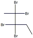 2,2,3,3-Tetrabromopentane Struktur