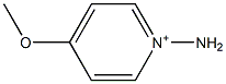 1-Amino-4-methoxypyridinium Struktur