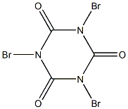 1,3,5-Tribromohexahydro-1,3,5-triazine-2,4,6-trione Struktur