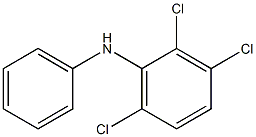 2,3,6-Trichlorophenylphenylamine Struktur