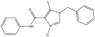 1-Benzyl-5-methyl-N-phenyl-1H-imidazole-4-carboxamide 3-oxide Struktur