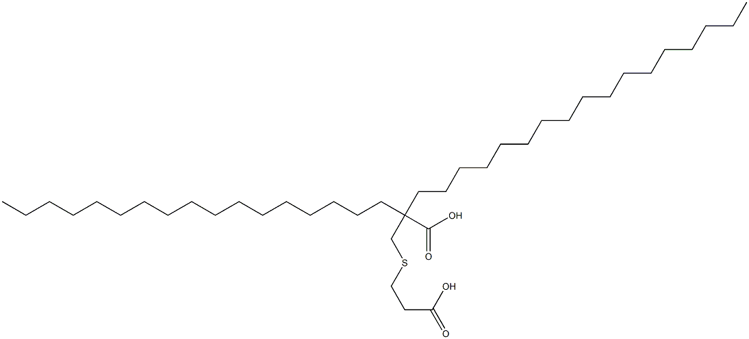 2,2-Diheptadecyl[3,3'-thiodipropionic acid] Struktur