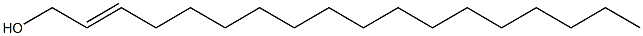 (E)-2-Octadecen-1-ol Struktur