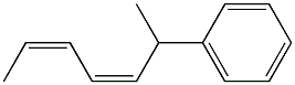 (2Z,4Z)-6-Phenyl-2,4-heptadiene Struktur