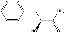 [S,(-)]-2-Hydroxy-3-phenylpropionamide Struktur