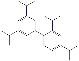 2,4,3',5'-Tetraisopropyl-1,1'-biphenyl Struktur