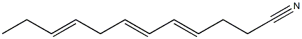 4,6,9-Dodecatrienenitrile Struktur