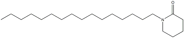 1-Hexadecylpiperidin-2-one Struktur