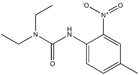 1-(4-Methyl-2-nitrophenyl)-3,3-diethylurea Struktur