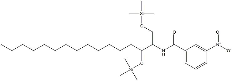 N-[1,3-Bis(trimethylsilyloxy)hexadecan-2-yl]-3-nitrobenzamide Struktur