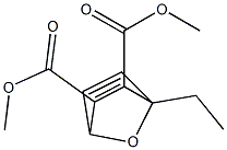 4-Ethyl-7-oxabicyclo[2.2.1]hepta-2,5-diene-2,3-dicarboxylic acid dimethyl ester Struktur