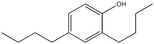 2,4-Dibutylphenol Struktur