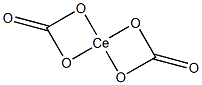 Bis(carbonylbisoxy)cerium(IV) Struktur