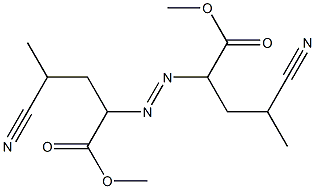 2,2'-Azobis(4-cyanovaleric acid)dimethyl ester Struktur