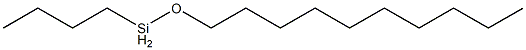 Butyl(decyloxy)silane Struktur
