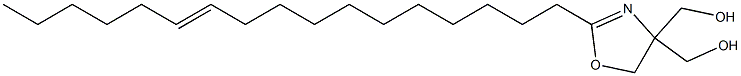 4,4-Bis(hydroxymethyl)-2-(11-heptadecenyl)-2-oxazoline Struktur