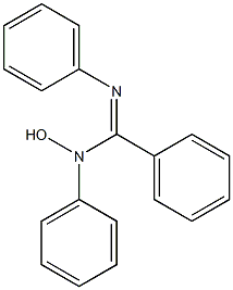 N-Hydroxy-N,N'-diphenylbenzamidine Struktur