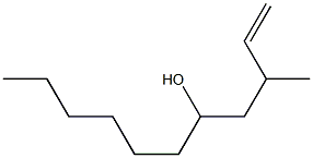 3-Methyl-1-undecen-5-ol Struktur