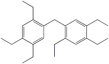 5,5'-Methylenebis(1,2,4-triethylbenzene) Struktur