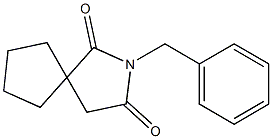 2-Benzyl-2-azaspiro[4.4]nonane-1,3-dione Struktur