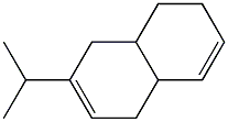 1,2,4a,5,8,8a-Hexahydro-7-isopropylnaphthalene Struktur